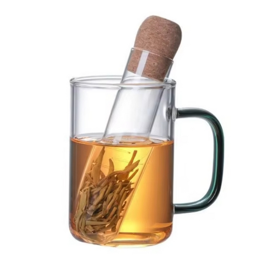heat-resistant glass tea infuser tube