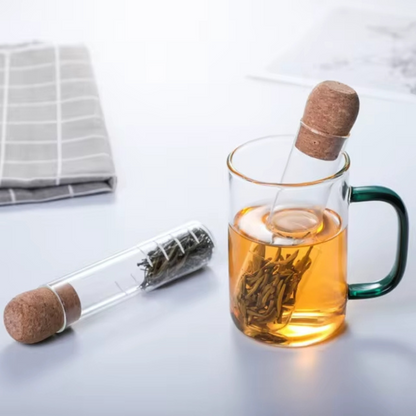 heat-resistant glass tea infuser tube
