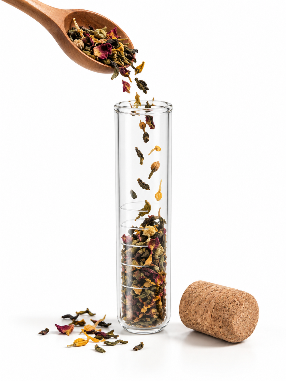 Add tea to infuser