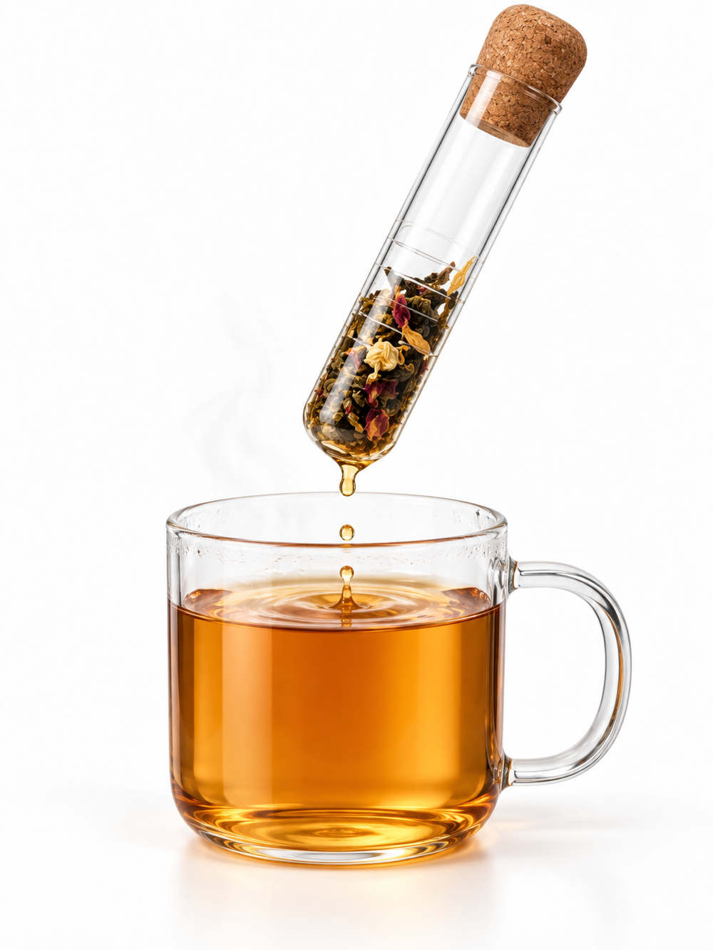 Remove infuser and enjoy
